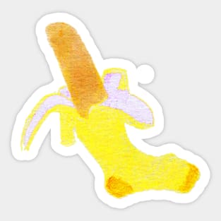 banana socks Sticker